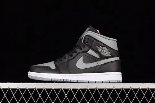 All categories Air Jordan Jordan series basketball shoes Air Jordan 1 Mid G version pure original Air Jordan 1 Mid SE AJ1 Joe 1 small shadow gray mid-top retro basketball shoes BQ6472-007